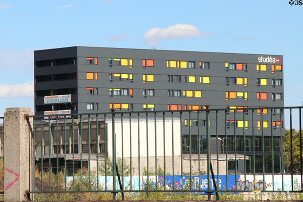 Studéa student residence in Confluence district. Lyon, France.