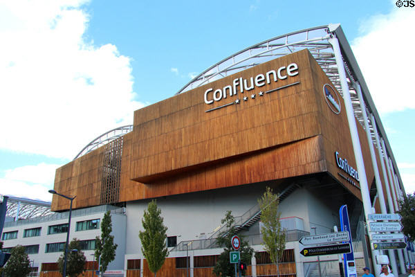 Confluence shopping center. Lyon, France.