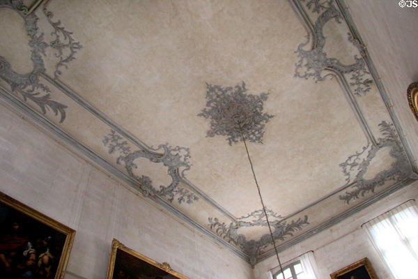 Stairway ceiling at Calvet Museum. Avignon, France.