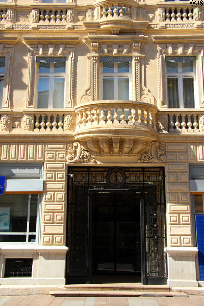 Heritage building at 12 Rue de la Republique. Avignon, France.