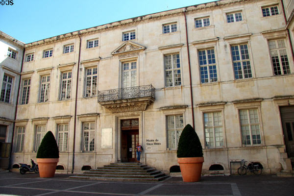 Musée du Vieux Nîmes on Place aux Herbes. Nimes, France.