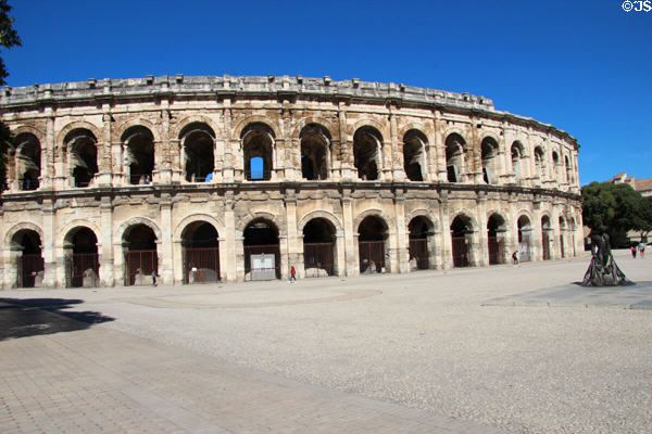 Arena of Nîmes (c70 CE). Nimes, France.