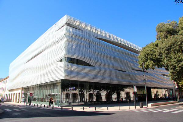 Musée de la Romanité (2018). Nimes, France. Architect: Elizabeth de Portzamparc.