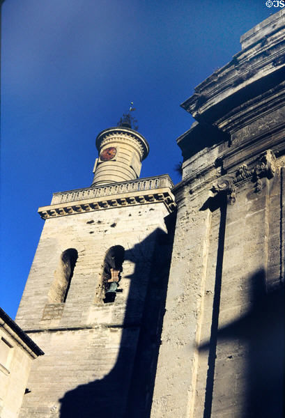 Tower of St Étienne church. Uzès, France.