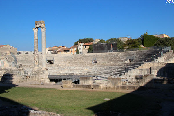 Antique Theater of Arles (1st-2ndC). Arles, France.