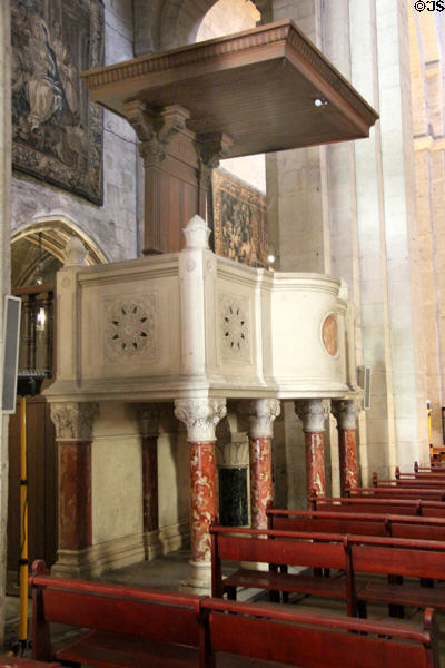 Pulpit of St Trophime church. Arles, France.