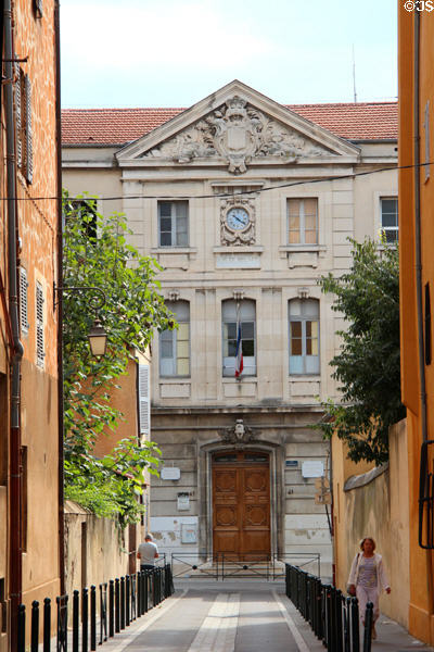College August Mignet (41 rue Cardinale). Aix-en-Provence, France.