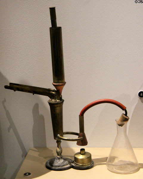 Instrument to find degree of alcohol in wine (1900-50) from Vaucluse, France at Museum of European and Mediterranean Civilisations. Marseille, France.