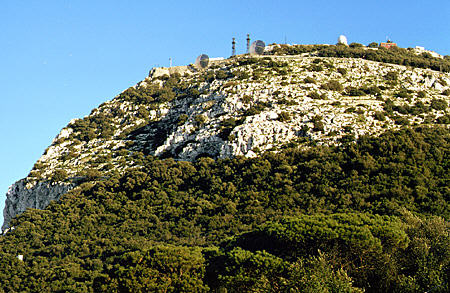 Peak of Gibraltar.