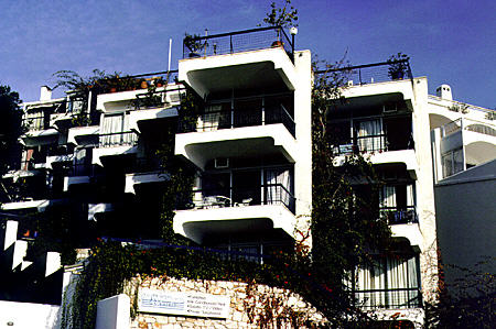 Apartment building in Vouliagmeni, Attica. Greece.