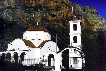 Church in Leonidio. Greece.