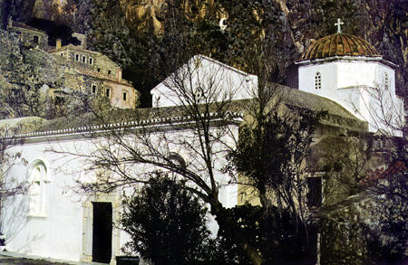 Church of Hristos Elkomenos in Monemvasia. Greece.