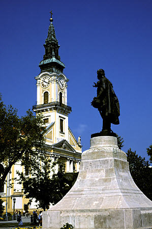 Great Church (Nagytemplom) (1774-1806) in Kecskemét. Hungary.
