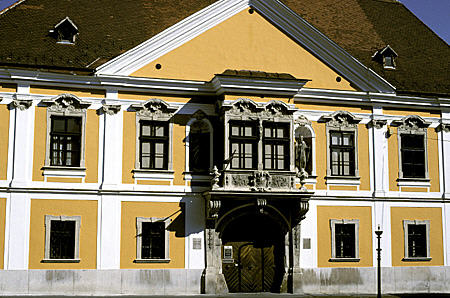 Abbot's House (Apátúr ház) in Györ. Hungary.