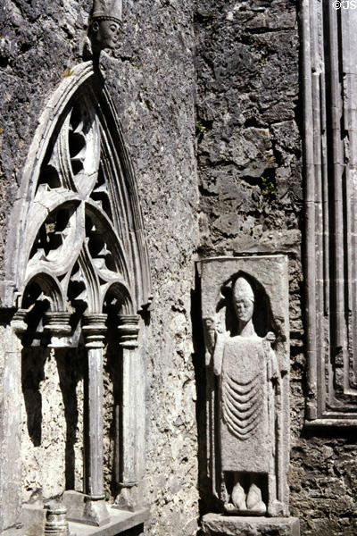 Church ruins at Kilfenora. Ireland.