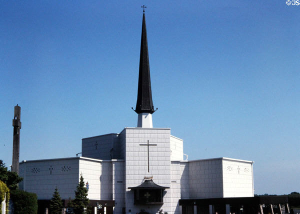 Knock Shrine, a pilgrimage site of a miracle. Ireland.