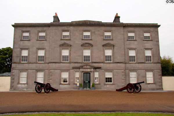 Georgian house which serves as Battle of the Boyne museum. Ireland.