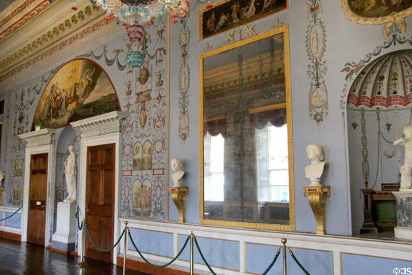 Long Gallery at Castletown House. Ireland.