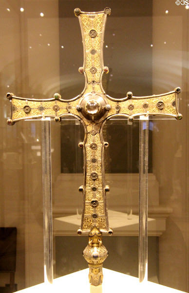 Cross of Cong (12thC) from Mayo at National Museum of Ireland Archaeology. Dublin, Ireland.