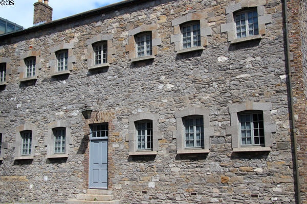 Cell block at Kilmainham Gaol. Dublin, Ireland.