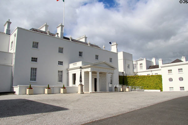 Aras an Uachtarain (President of Ireland's House since 1937) (built 1751 + 1801 + 1840s). Dublin, Ireland.