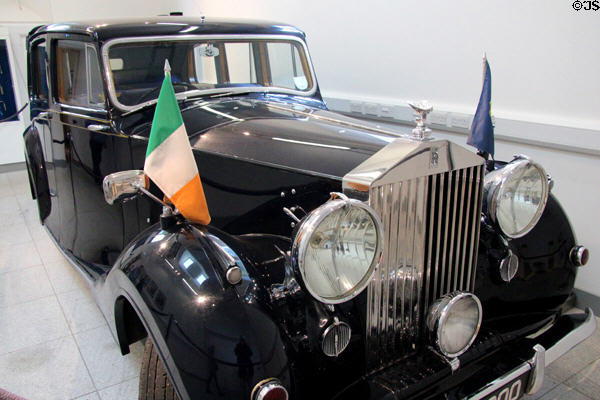 Presidential Rolls Royce Silver Wraith (1949) at Aras an Uachtarain. Dublin, Ireland.