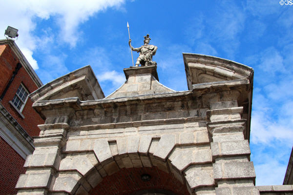 Bedford gate at Dublin Castle. Dublin, Ireland.