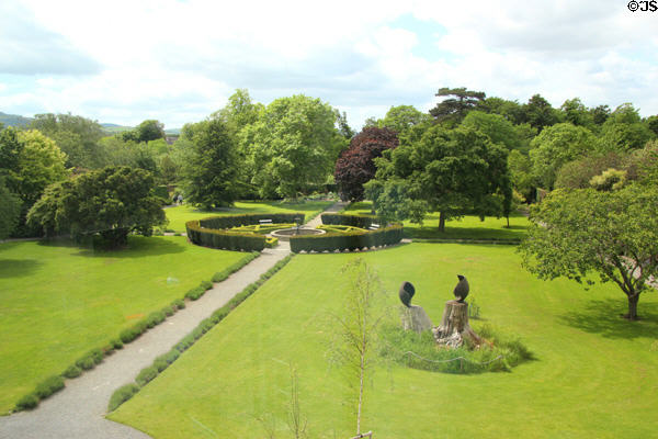 Garden at Pearse Museum. Dublin, Ireland.