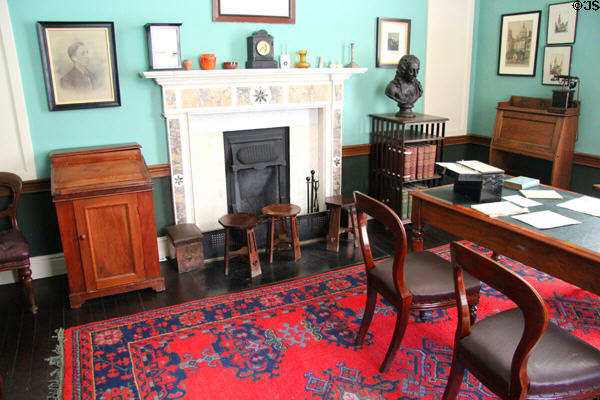 Patrick Pearse's Office at Pearse Museum. Dublin, Ireland.