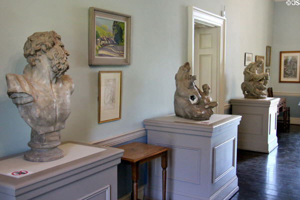 Sculpture gallery at Pearse Museum. Dublin, Ireland.