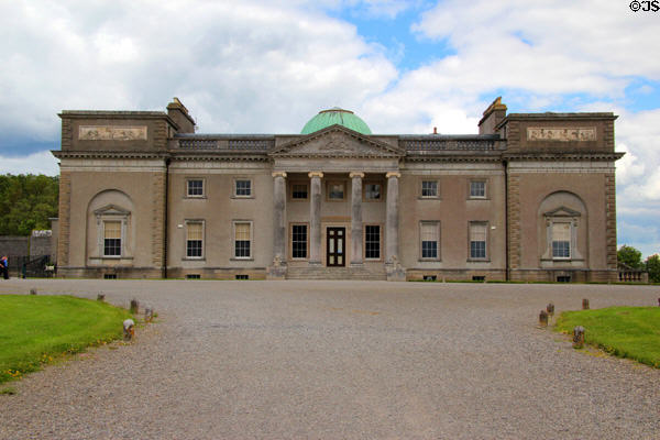 Facade & dome of Emo Court. Ireland.