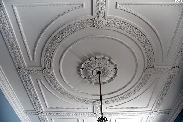Sculpted ceiling at Emo Court. Ireland.