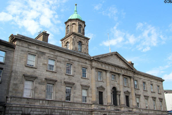 Neoclassical Rotunda Hospital off Parnell Square. Dublin, Ireland.