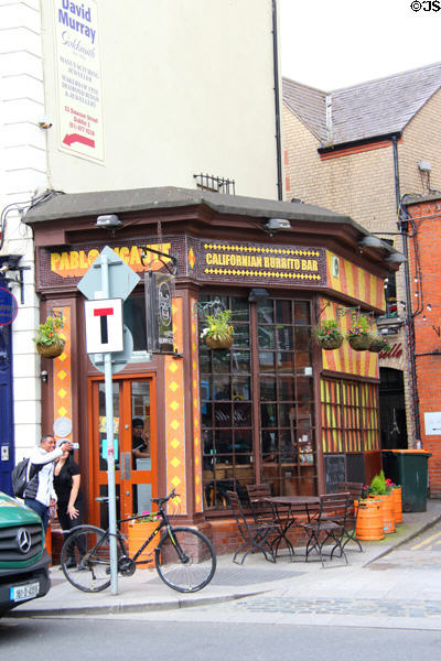 Pablo Picante burrito bar (32 Dawson St.). Dublin, Ireland.