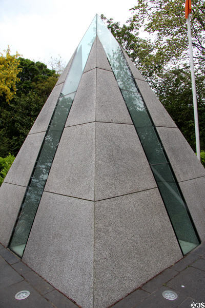 National Memorial to Members of Defence Forces Who Have Died in Service (2008) by Brian King at Merrion Square. Dublin, Ireland.