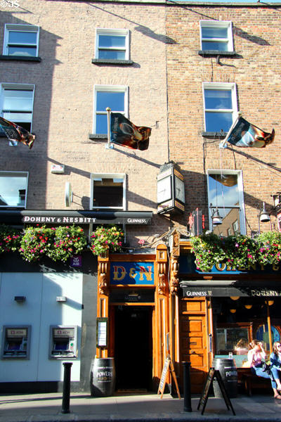 Doheny & Nebitt Pub on Baggot St. near Merrion Square. Dublin, Ireland.
