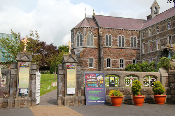 Entrance to Visitors' Centre & Gardens, St Mary's Church, Dingle. Dingle, Ireland.
