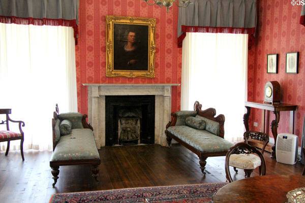 Drawing room, used by Daniel O'Connell as a ballroom & for musical performances, at Derrynane House. Ireland.