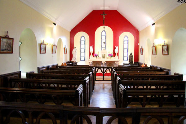 Chapel on Derrynane property built by Daniel O'Connell in thanksgiving for his release in 1844 from Richmond Bridewell Prison. Ireland.