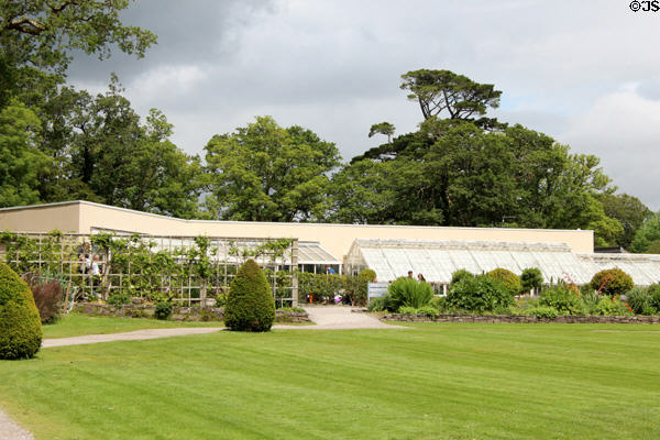 Pavilion on grounds of Muckross House in Killarney National Park. Killarney, Ireland.