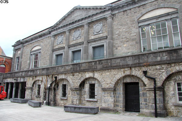 Kilkenny Old Jail & Courthouse on Parliament St. Kilkenny, Ireland.