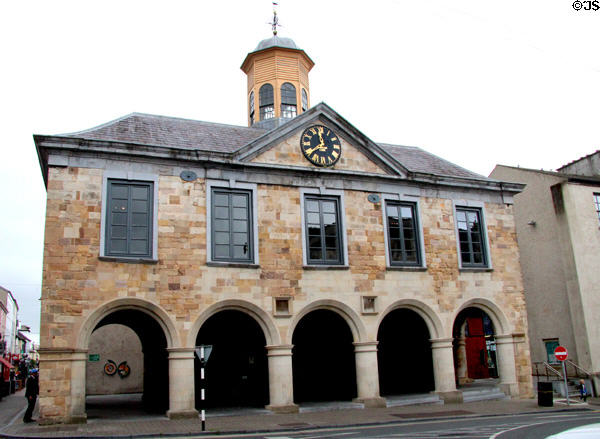 The Main Guard was built as a courthouse (1674) copied from designs of Sir Christopher Wren. Clonmel, Ireland.