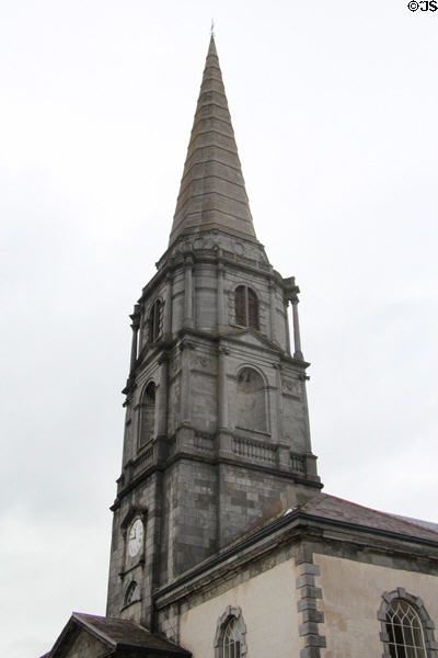 Georgian octagonal tower of Christ Church Cathedral. Waterford, Ireland.