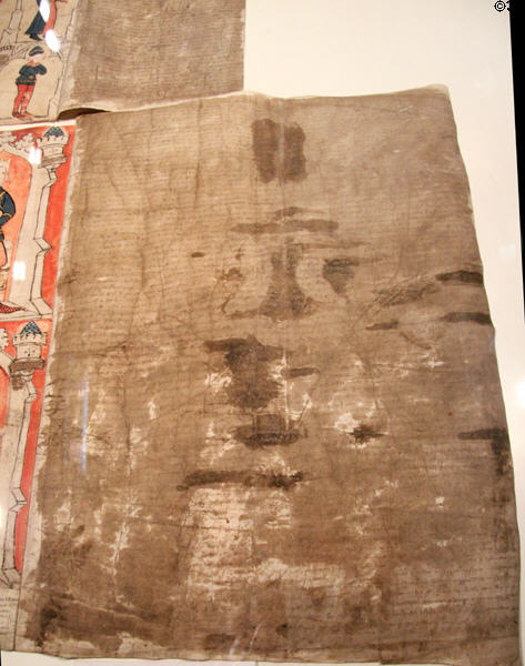 Evidence document included in Great Charter Roll (c1372) at Museum of Treasures. Waterford, Ireland.