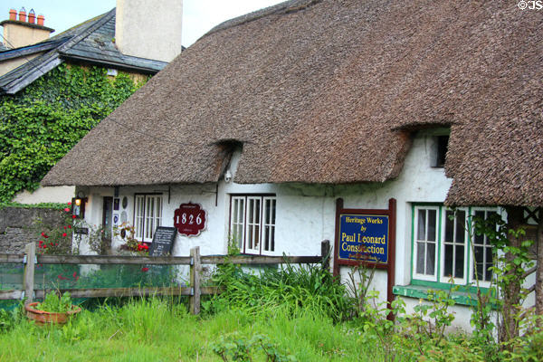 English Village style cottage (1826). Adare, Ireland.