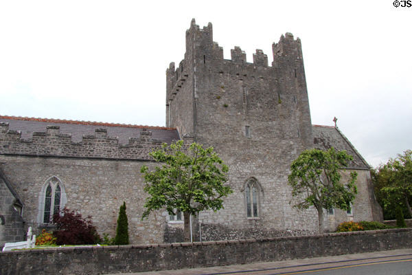 Tower of Trinitarian Priory. Adare, Ireland.