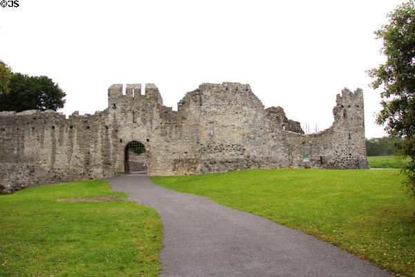 Entrance to Desmond Castle. Adare, Ireland.