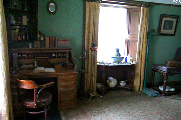 Doctor's office at Bunratty Castle & Folk Park. County Clare, Ireland.