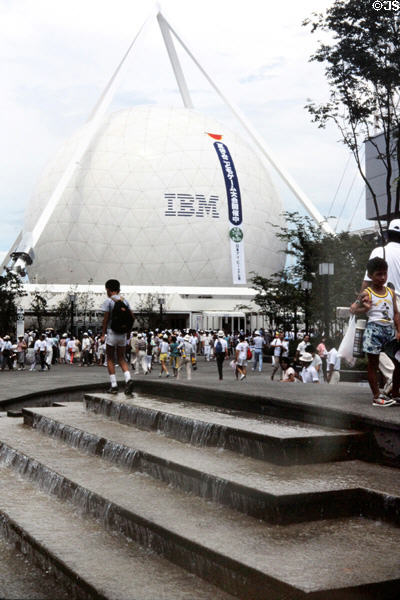 IBM Pavilion at Expo 85. Tsukuba, Japan.