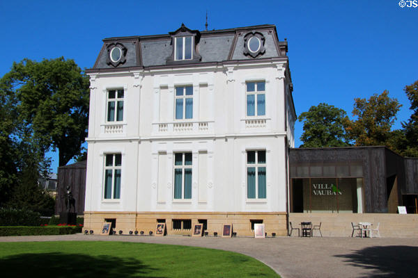 Villa Vauban (1873) Museum, a former private residence, which exhibits 18th & 19thC paintings. Luxembourg, Luxembourg. Architect: Jean-François Eydt (1873) & Philippe Schmit (2010).